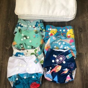 7 Alva Baby Cloth Diapers
